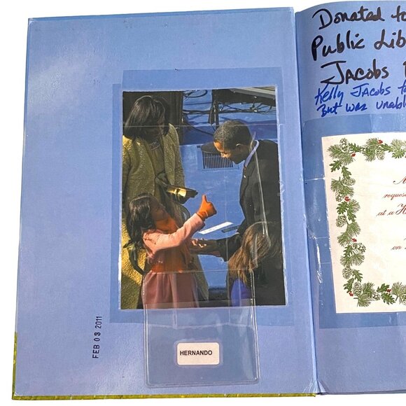 Of Thee I Sing A Letter to My Daughters Photo Invitation Barack Obama 1st Ed. - Picture 3 of 9